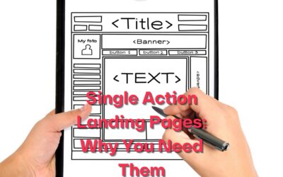 Single Action Landing Pages: Why You Need Them