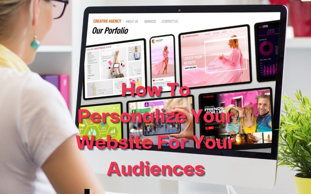 personalize your website